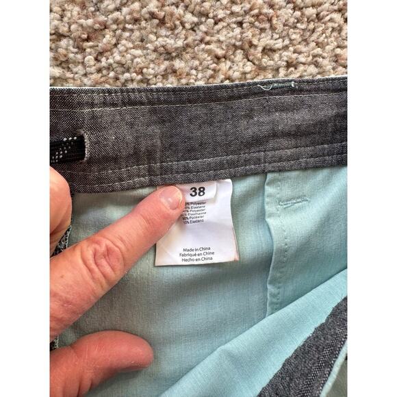 O'NEILL Hybrid Mens swim trunks, size 38, Light Green - Picture 4 of 10